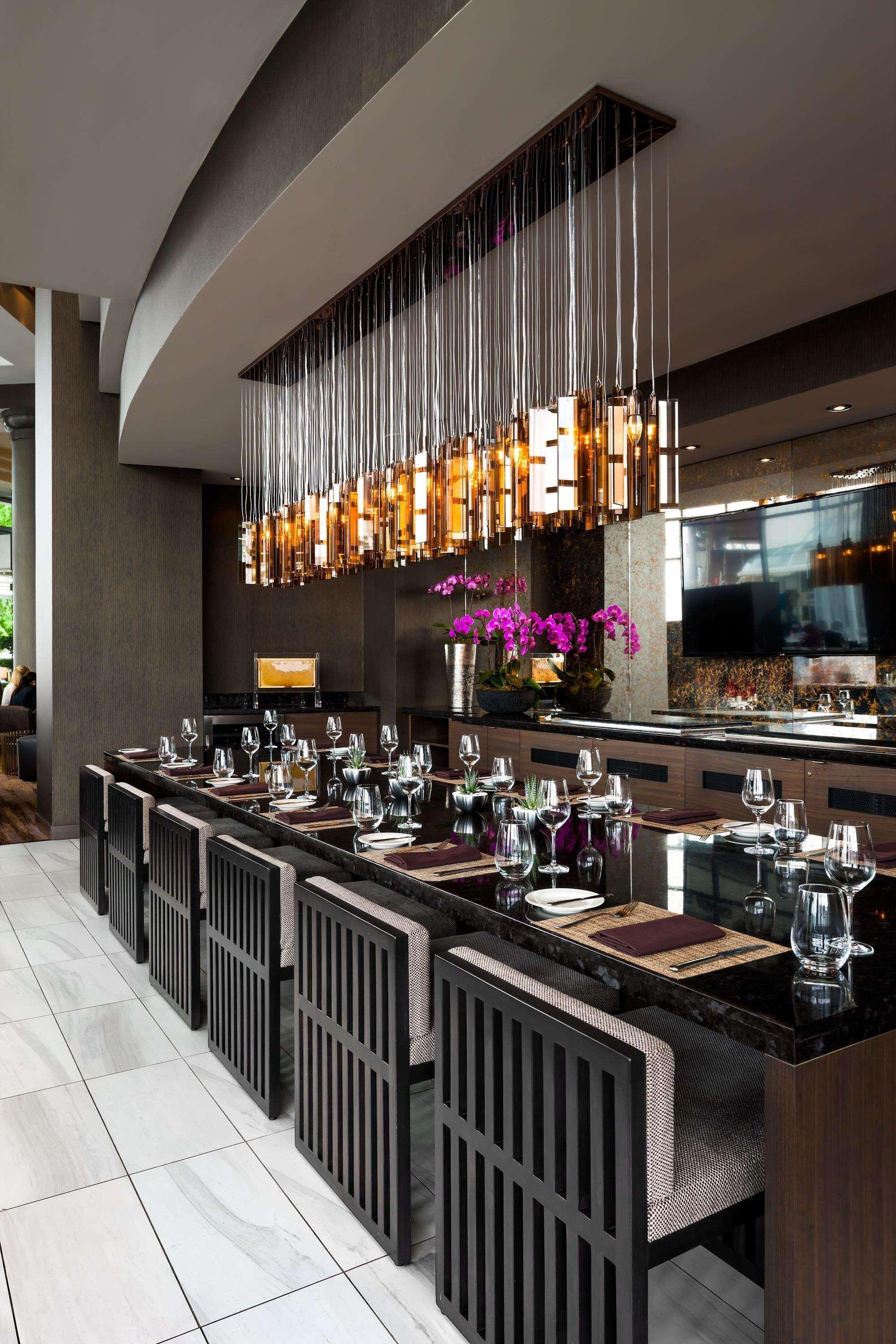 페어몬트 워터프런트 호텔 밴쿠버 외부 사진 The interior of the restaurant